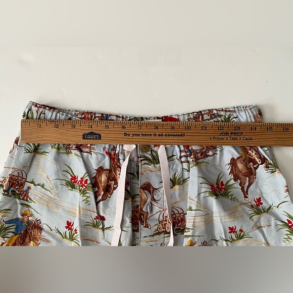 Original Cowboy Pajamas men’s pants size Medium. . Pattern: Home on the Range - Picture 4 of 15
